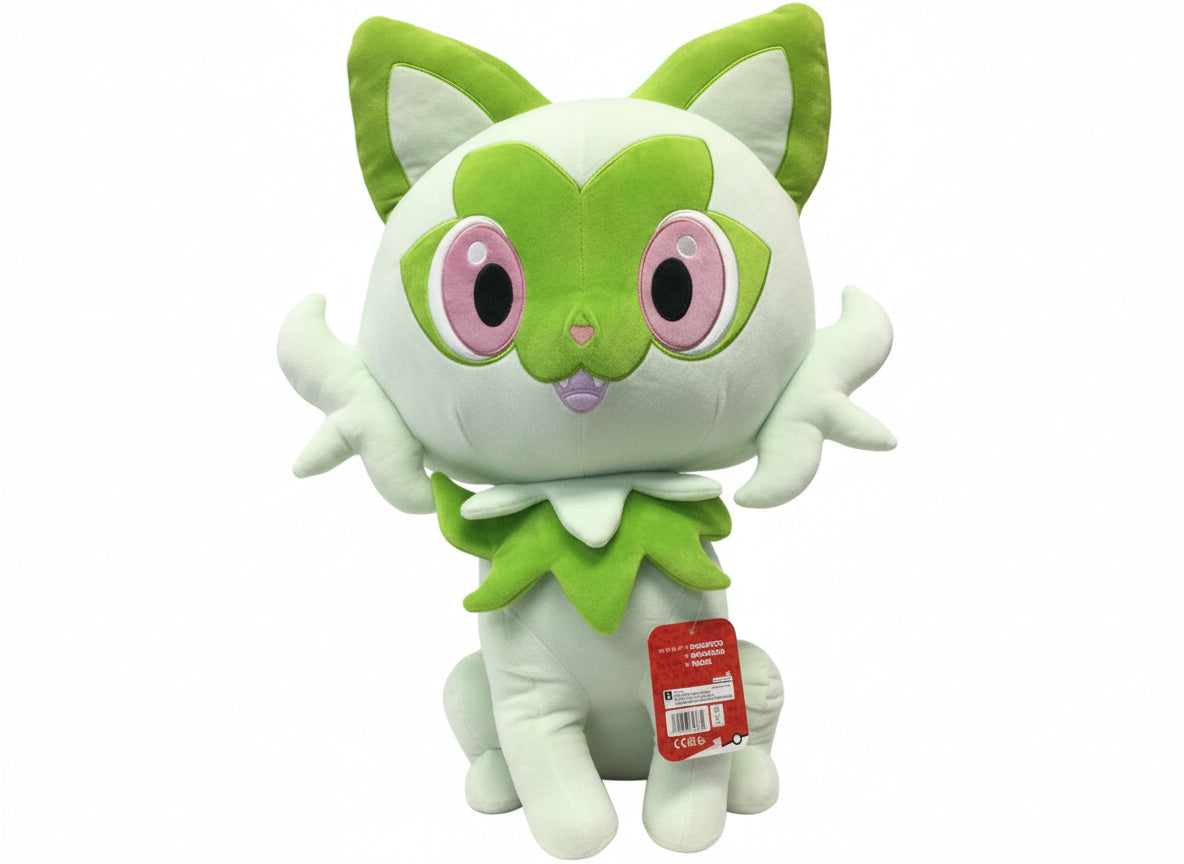 Pokémon Sprigatitto oversized plush - WiredVillage Games - The Pokémon Company